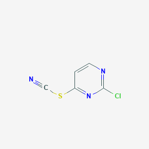 2-Chloro-4-thiocyanatopyrimidine