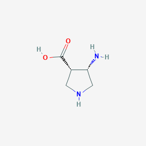 (3S,4S)-4-Aminopyrrolidine-3-carboxylic acid