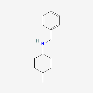 molecular formula C14H22ClN B1499999 cis-N-Benzyl-4-methylcyclohexanamine CAS No. 128013-87-6