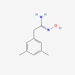 2-(3,5-dimethylphenyl)-N'-hydroxyethanimidamide