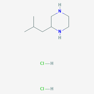 molecular formula C8H20Cl2N2 B1500006 2-Isobutylpiperazine dihydrochloride CAS No. 859140-29-7