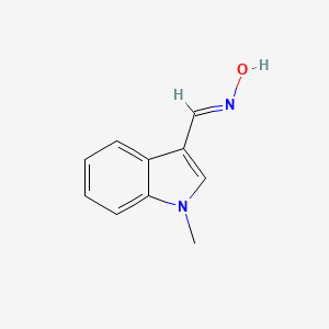 (Z)-N-[(1-methyl-1H-indol-3-yl)methylidene]hydroxylamine