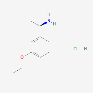 molecular formula C10H16ClNO B1500028 (R)-1-(3-Ethoxyphenyl)ethanamine hydrochloride CAS No. 1213097-29-0