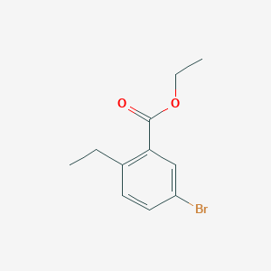 molecular formula C11H13BrO2 B1500031 Ethyl 5-bromo-2-ethylbenzoate CAS No. 1131587-83-1