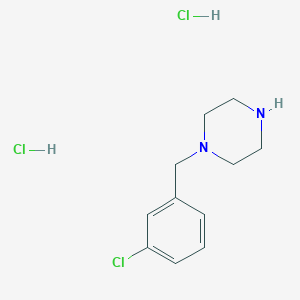 1-(3-Chloro-benzyl)-piperazine dihydrochloride