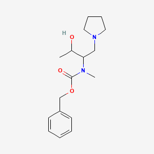 1-Pyrrolidin-2-(N-Cbz-N-methyl)amino-3-hydroxyl-butane
