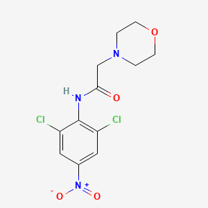 N-(2,6-dichloro-4-nitrophenyl)-2-(morpholin-4-yl)acetamide