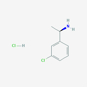 molecular formula C8H11Cl2N B1500054 (R)-1-(3-Chlorophényl)éthanamine chlorhydrate CAS No. 1167414-90-5