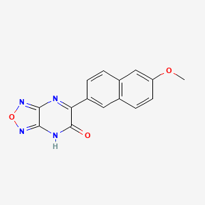 6-(6-Methoxynaphthalen-2-yl)-[1,2,5]oxadiazolo[3,4-b]pyrazin-5-ol