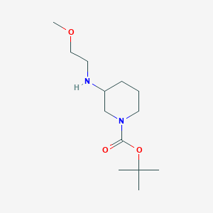 molecular formula C13H26N2O3 B1500093 1-Boc-3-(2-Methoxyethylamino)piperidine CAS No. 887588-09-2