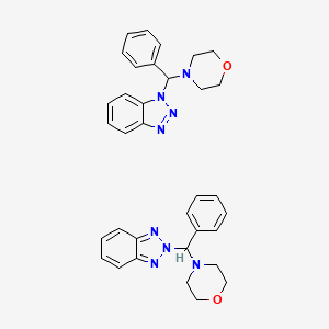 (4-Morpholinylphenylmethyl)benzotriazole, mixture of Bt1 and Bt2 isomers, 95%