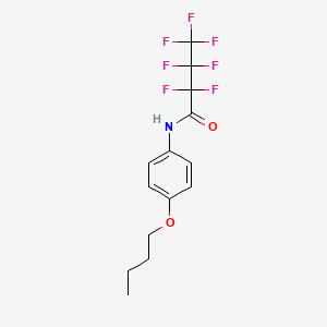 N-(4-butoxyphenyl)-2,2,3,3,4,4,4-heptafluorobutanamide