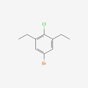 5-Bromo-2-chloro-1,3-diethylbenzene