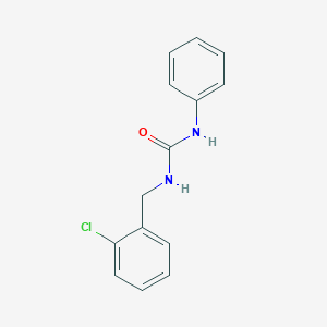 molecular formula C14H13ClN2O B15001387 N-(2-chlorobenzyl)-N'-phenylurea 