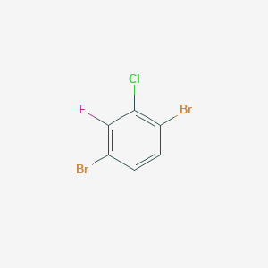 molecular formula C6H2Br2ClF B1500140 1,4-Dibromo-2-chloro-3-fluorobenzene CAS No. 1000573-09-0