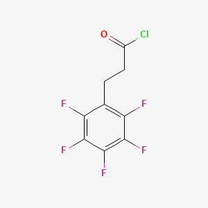 3-(Pentafluorophenyl)propionyl chloride