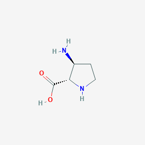(2S,3S)-3-Aminopyrrolidine-2-carboxylic acid