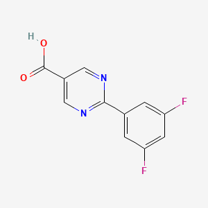 2-(3,5-Difluorophenyl)pyrimidine-5-carboxylic acid