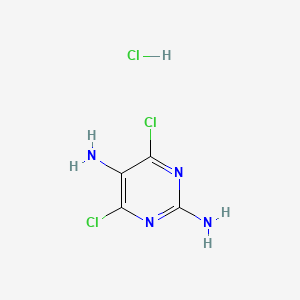 4,6-Dichloropyrimidine-2,5-diamine hydrochloride