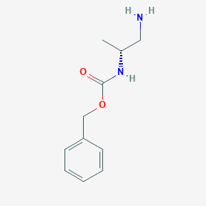 molecular formula C11H16N2O2 B1500178 (R)-benzyl 1-aminopropan-2-ylcarbamate CAS No. 346669-50-9