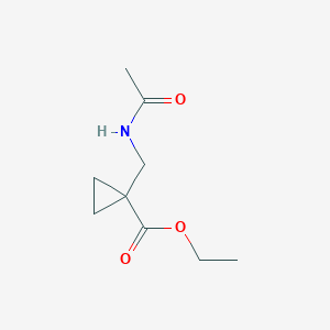 Ethyl 1-(acetamidomethyl)cyclopropane-1-carboxylate