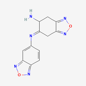 N-[(5Z)-6-amino-6,7-dihydro-2,1,3-benzoxadiazol-5(4H)-ylidene]-2,1,3-benzoxadiazol-5-amine