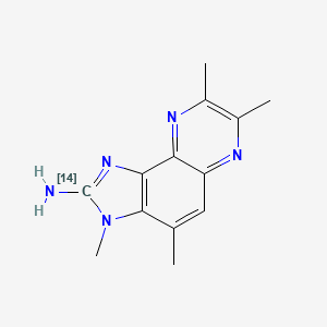 3,4,7,8-Tetramethyl(214C)imidazolo[4,5-f]quinoxalin-2-amine