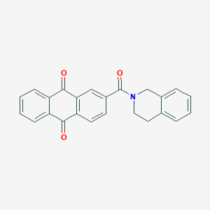 2-(3,4-dihydroisoquinolin-2(1H)-ylcarbonyl)anthracene-9,10-dione