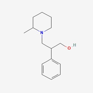 3-(2-Methylpiperidin-1-yl)-2-phenylpropan-1-ol