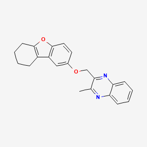 2-Methyl-3-[(6,7,8,9-tetrahydrodibenzo[b,d]furan-2-yloxy)methyl]quinoxaline