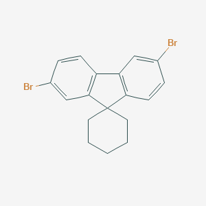 molecular formula C18H16Br2 B1500217 2',6'-Dibromospiro[cyclohexane-1,9'-fluorene] CAS No. 925890-05-7