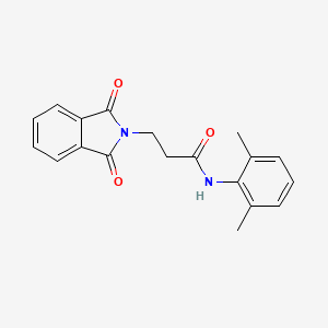 N-(2,6-dimethylphenyl)-3-(1,3-dioxo-1,3-dihydro-2H-isoindol-2-yl)propanamide