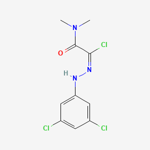 molecular formula C10H10Cl3N3O B1500232 2-Chloro-2-[2-(3,5-dichlorophenyl)hydrazono]-N,N-dimethylacetamide 