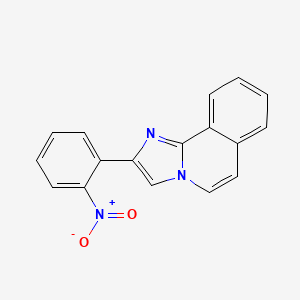 2-(2-Nitrophenyl)imidazo[2,1-a]isoquinoline