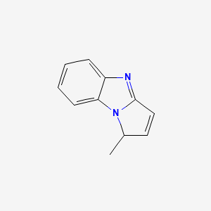 molecular formula C11H10N2 B1500258 1-methyl-1H-pyrrolo[1,2-a]benzimidazole 