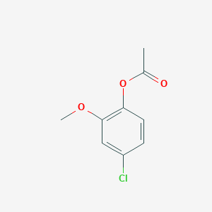 molecular formula C9H9ClO3 B1500260 1-Acetoxy-4-chloro-2-methoxybenzene CAS No. 85430-09-7