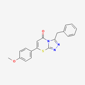 3-benzyl-7-(4-methoxyphenyl)-5H-[1,2,4]triazolo[3,4-b][1,3]thiazin-5-one