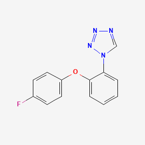 1-[2-(4-fluorophenoxy)phenyl]-1H-tetrazole