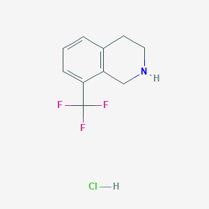 8-(Trifluoromethyl)-1,2,3,4-tetrahydroisoquinoline hydrochloride