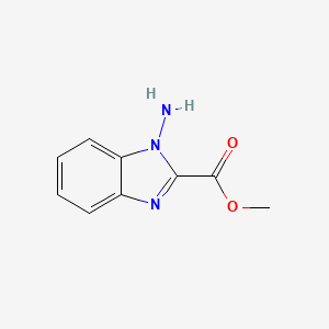 molecular formula C9H9N3O2 B1500289 Methyl 1-amino-1H-benzo[d]imidazole-2-carboxylate 