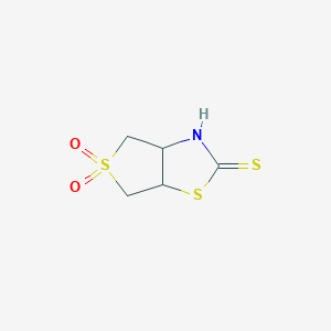 tetrahydrothieno[3,4-d][1,3]thiazole-2(3H)-thione 5,5-dioxide