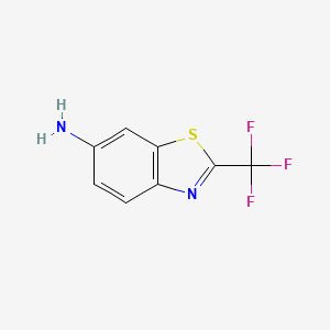 molecular formula C8H5F3N2S B1500355 2-(Trifluoromethyl)benzo[d]thiazol-6-amine 