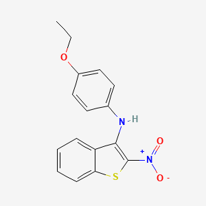 N-(4-ethoxyphenyl)-2-nitro-1-benzothiophen-3-amine