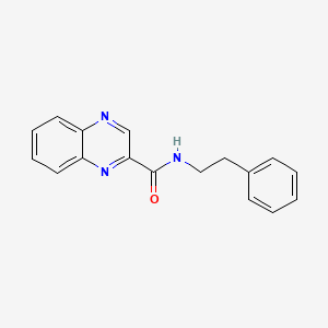 N-phenethylquinoxaline-2-carboxamide