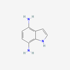 B1500406 1H-Indole-4,7-diamine CAS No. 184485-83-4