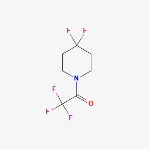 B1500414 4,4-Difluoro-1-(trifluoroacetyl)-piperidine CAS No. 65220-85-1