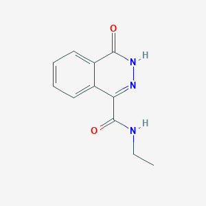 N-Ethyl-4-oxo-3,4-dihydro-1-phthalazinecarboxamide