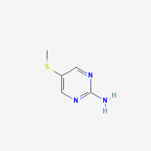 molecular formula C5H7N3S B1500436 5-(Methylthio)pyrimidin-2-amine CAS No. 7367-94-4