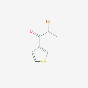 2-Bromo-1-(thiophen-3-yl)propan-1-one