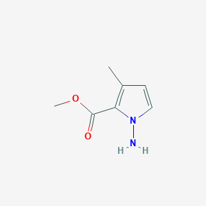 Methyl 1-amino-3-methyl-1H-pyrrole-2-carboxylate